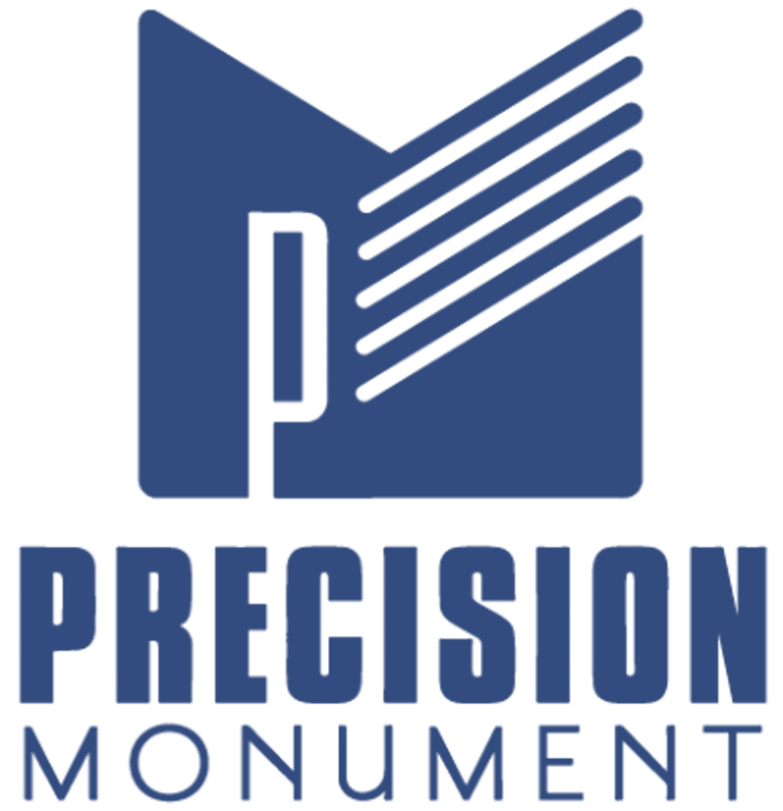 Precision Monument logo